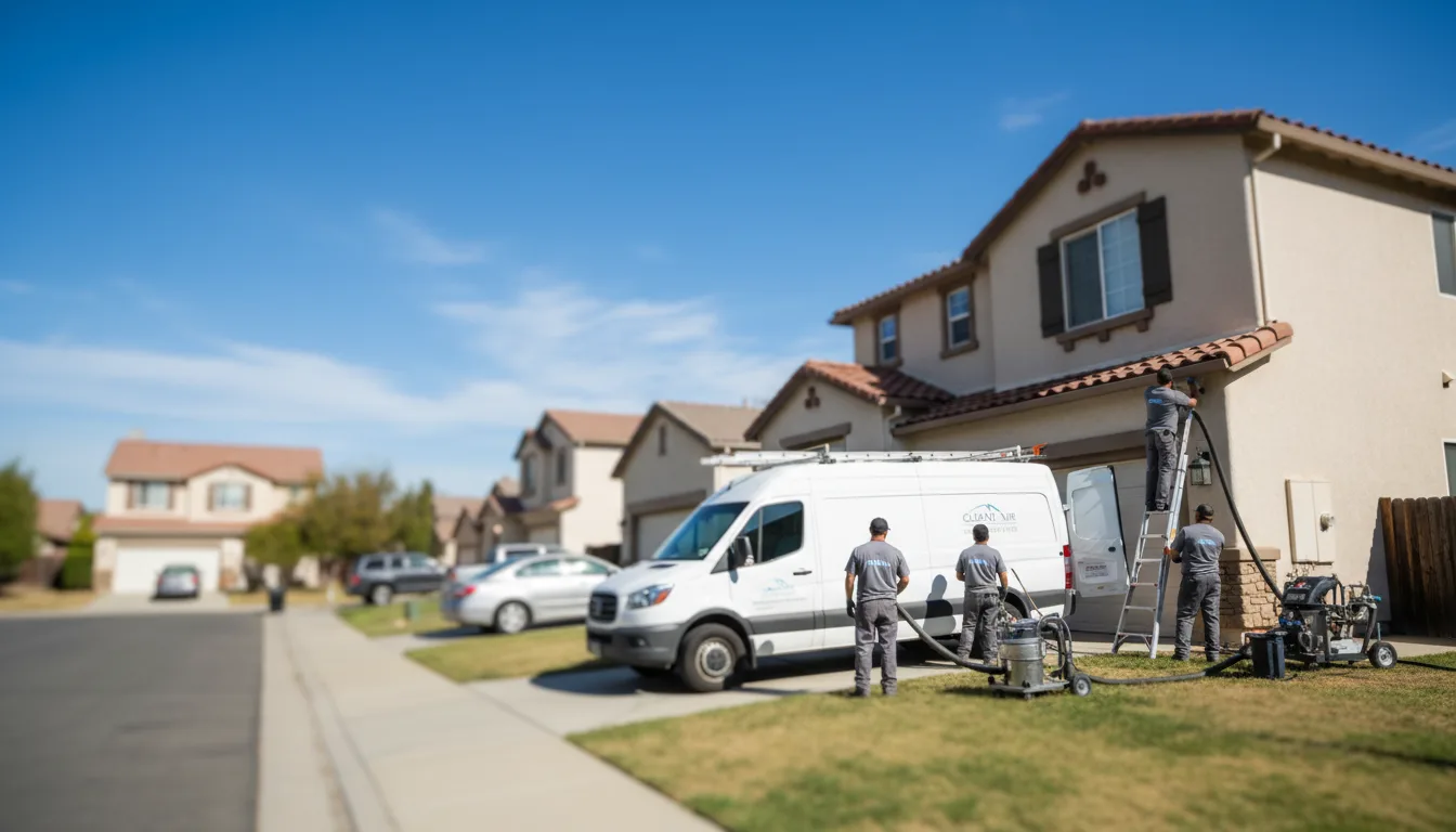 Air Duct Cleaning in Jermyn, TX near me